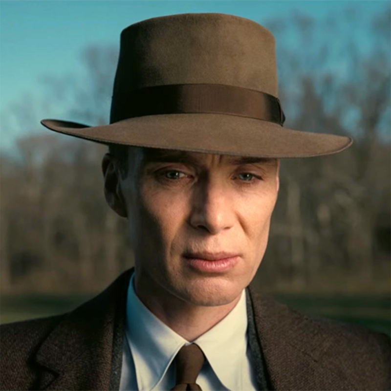 what kind of hat does oppenheimer wear