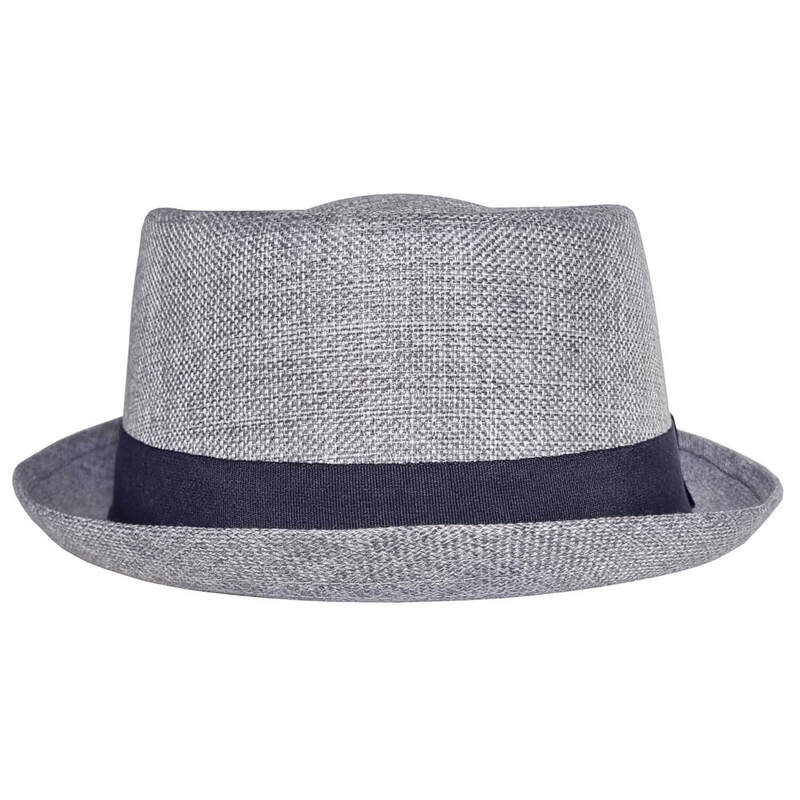 a porkpie hat