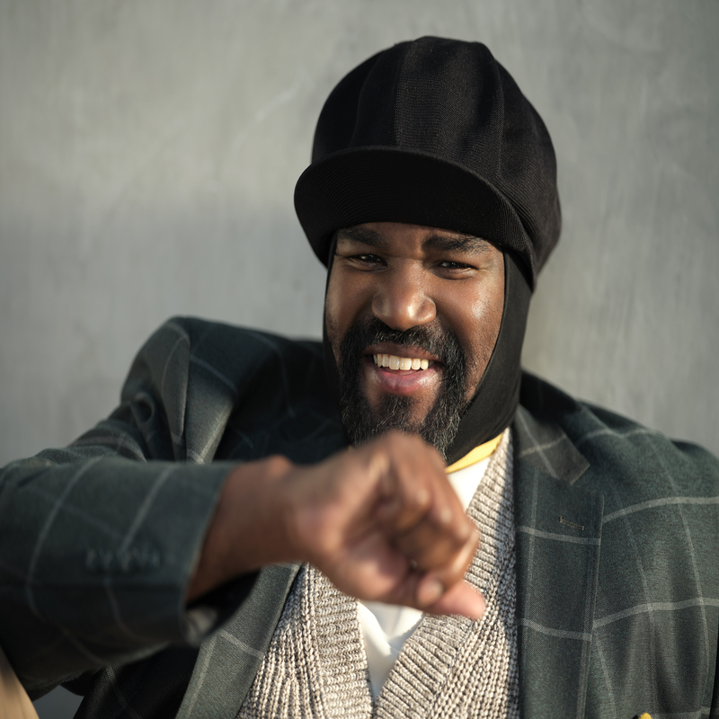 Why does gregory porter wear a hat?