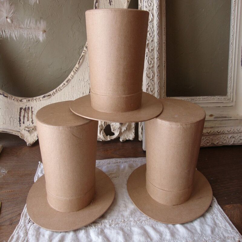 a paper top hat