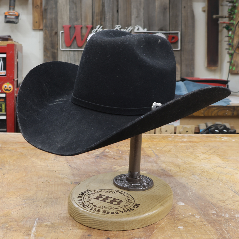 DIY Leather Cowboy Hat Creation