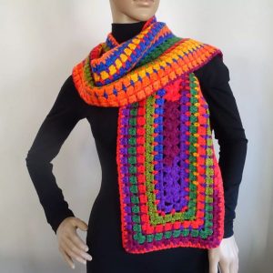 knitted scarf